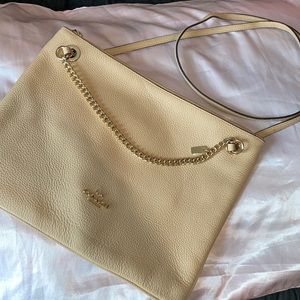 Light brown coach bag